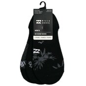 Wholesale - 3pk BILLABONG MENS PALMS FB NS SOCKS SIZE 10-13, UPC: 193159144036